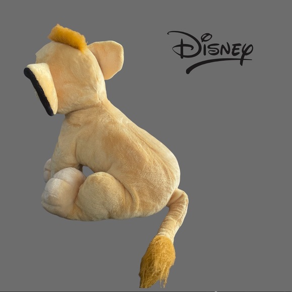 Lion King Young Simba plush cub. Giant size 20 inch Disney Just Play - Picture 2 of 3